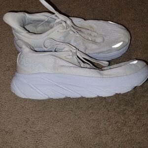 HOKA CLIFTON 8 All-White Running Shoes